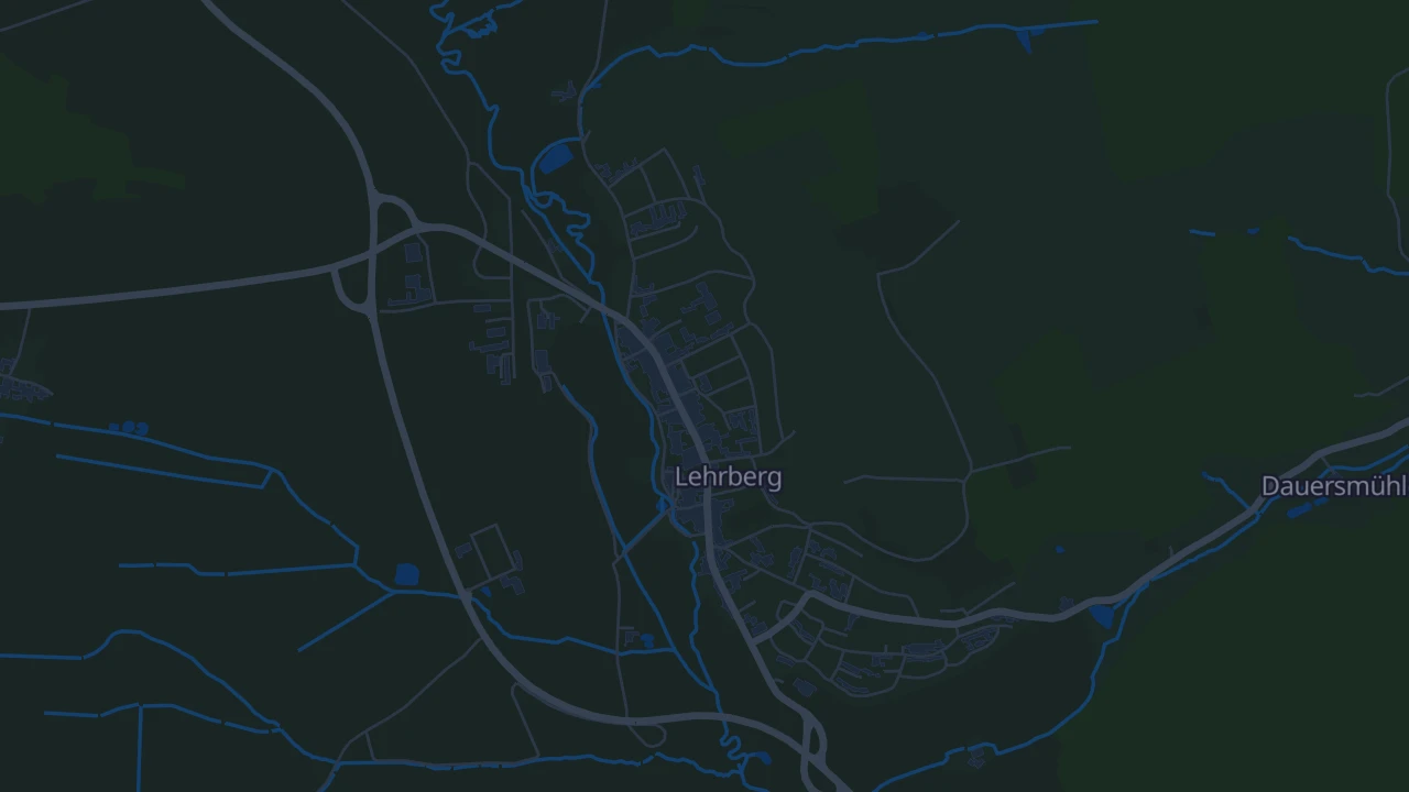 Karte von Lehrberg