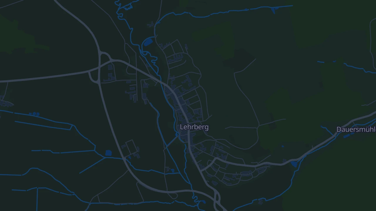 Karte von Lehrberg