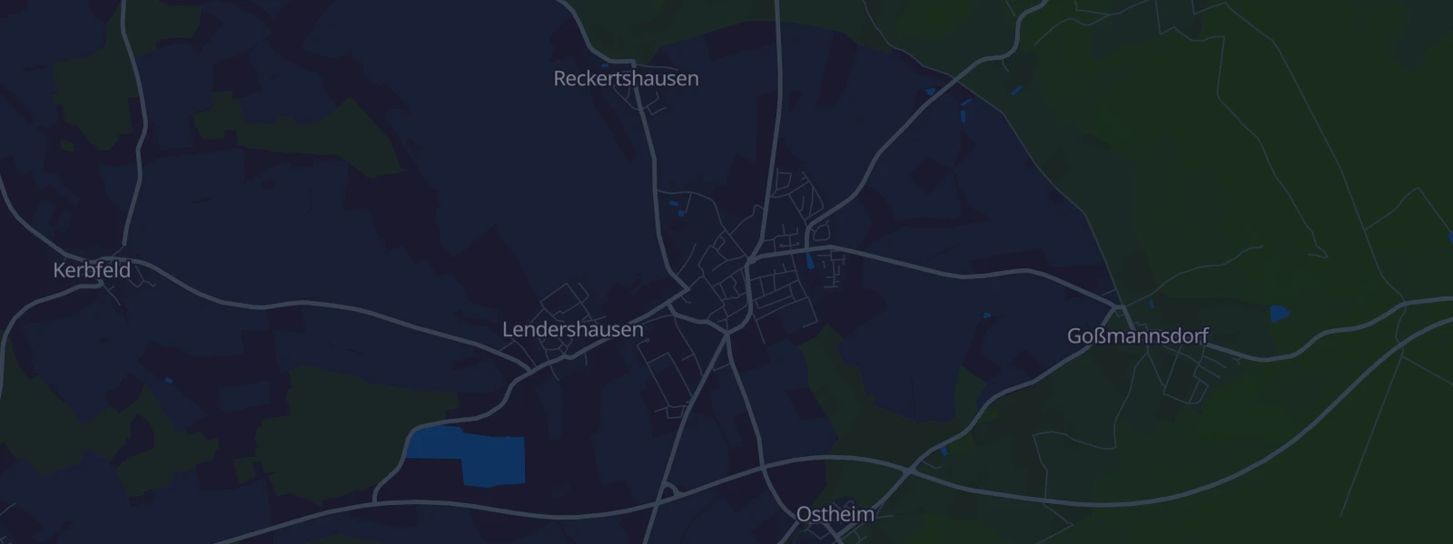 Karte von Hofheim i. UFr.
