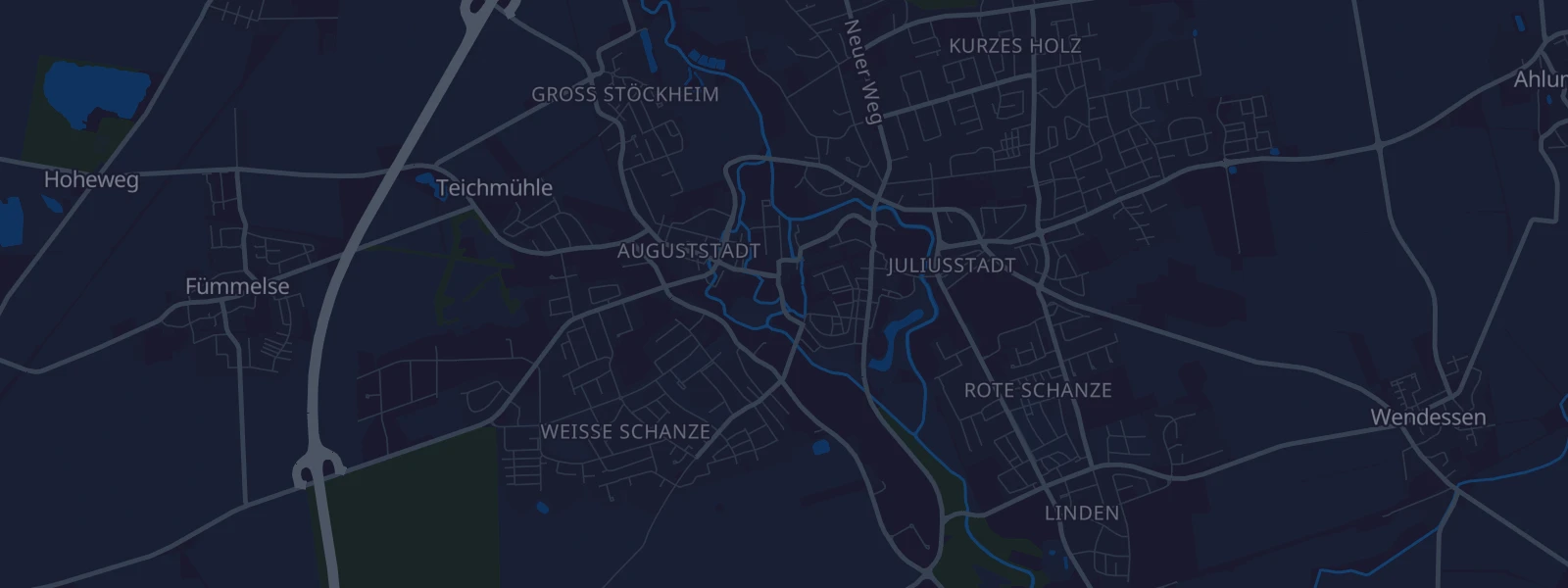 Karte von Wolfenbüttel