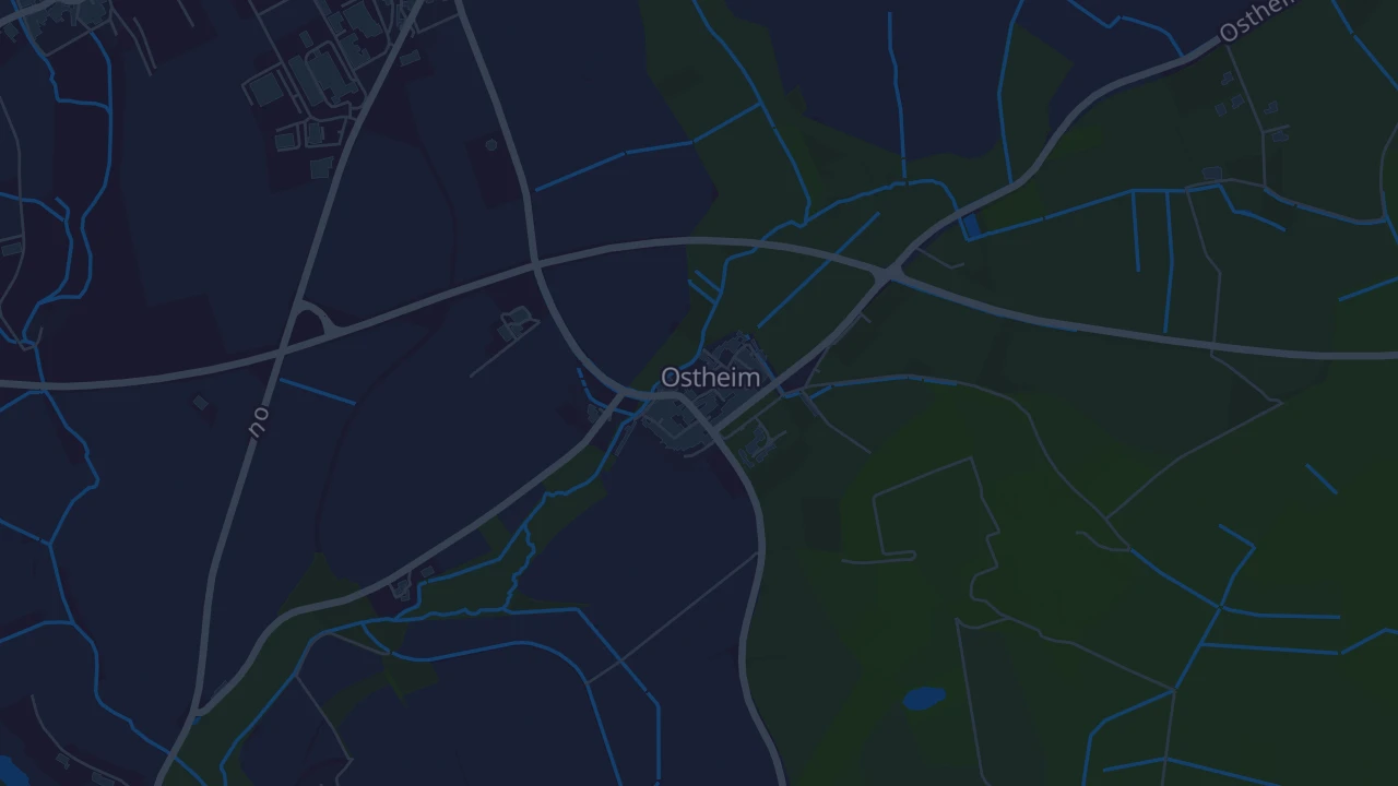 Karte von Hofheim i. UFr.