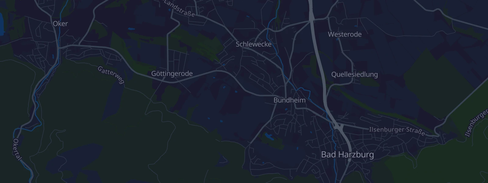 Karte von Bad Harzburg