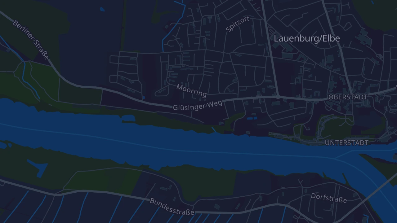 Karte von Lauenburg/Elbe