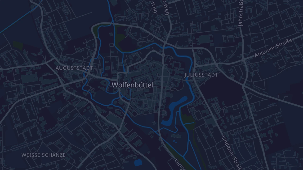 Karte von Wolfenbüttel