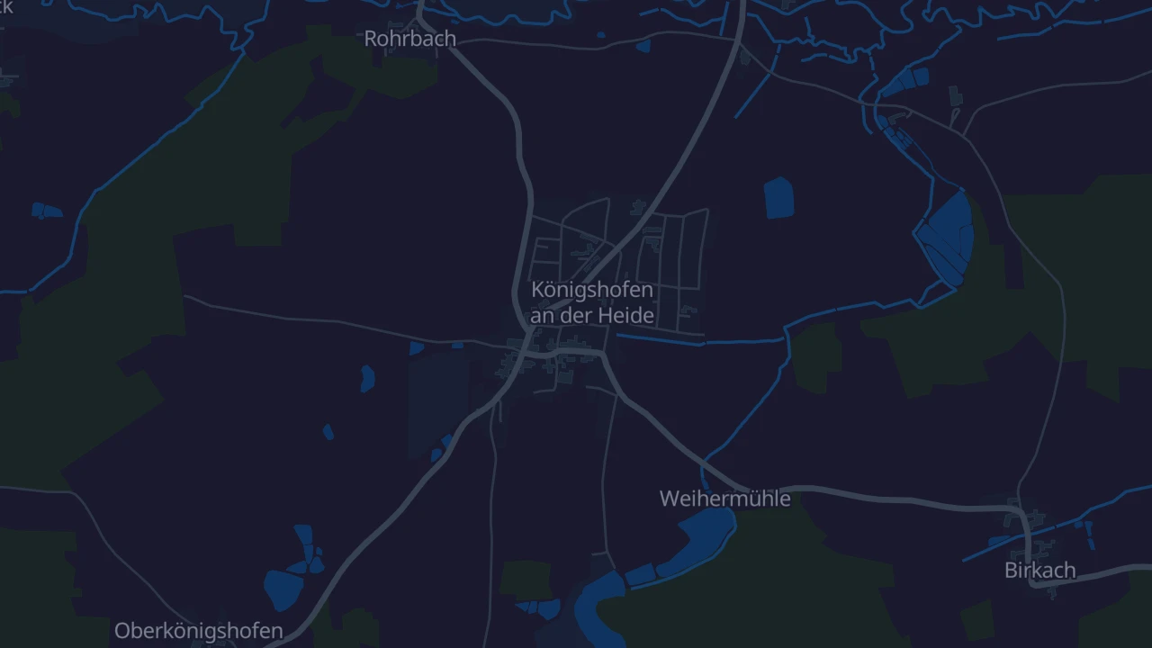 Karte von Bechhofen