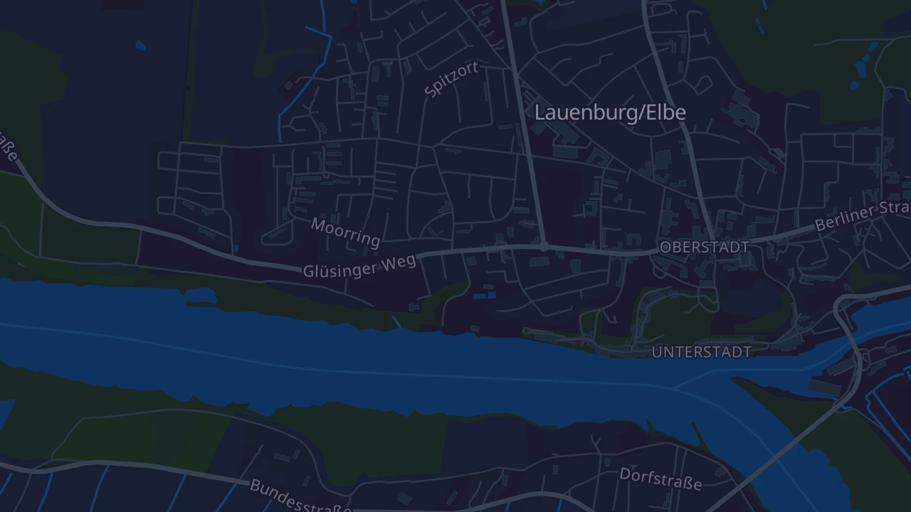 Karte von Lauenburg/Elbe