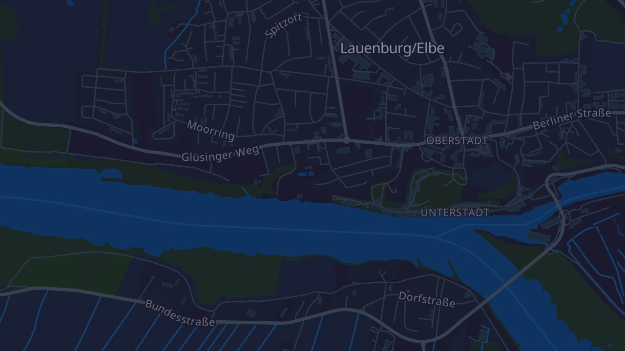 Karte von Lauenburg/Elbe