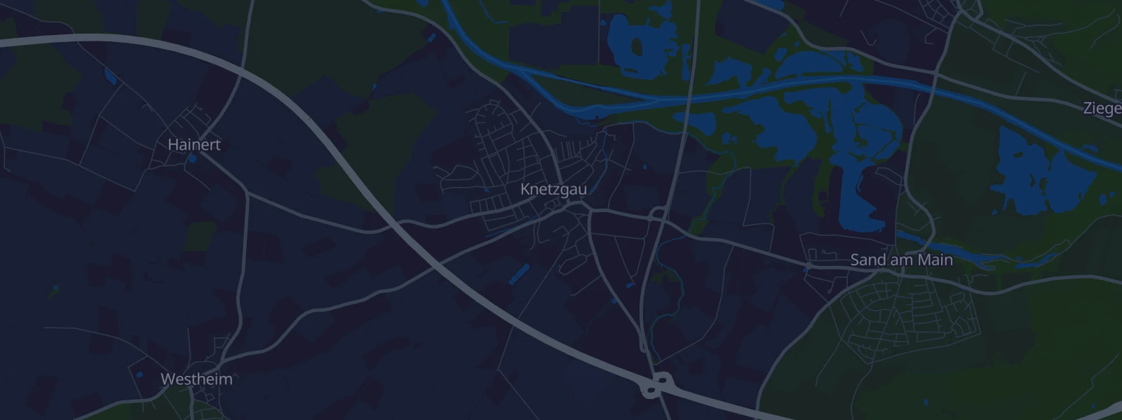 Karte von Knetzgau