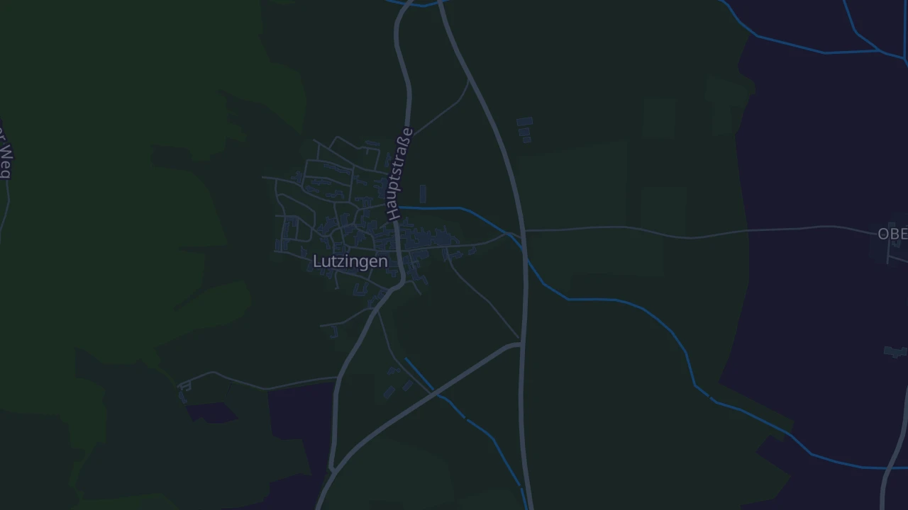 Karte von Lutzingen