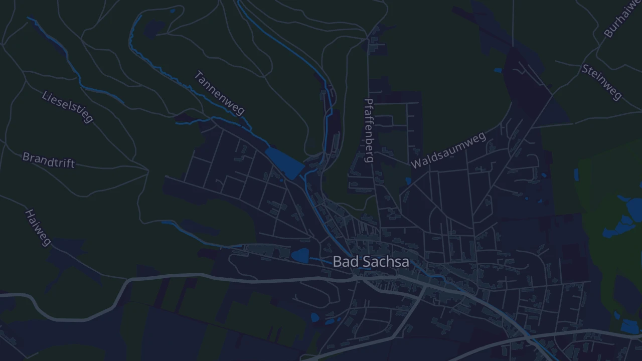 Karte von Bad Sachsa
