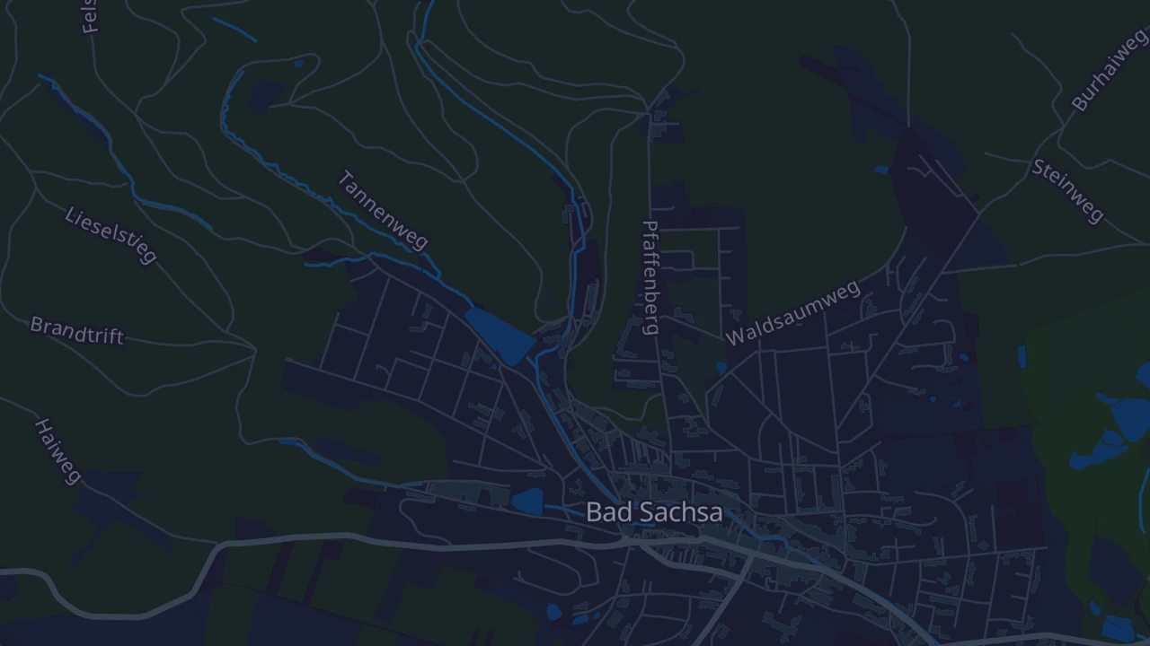 Karte von Bad Sachsa