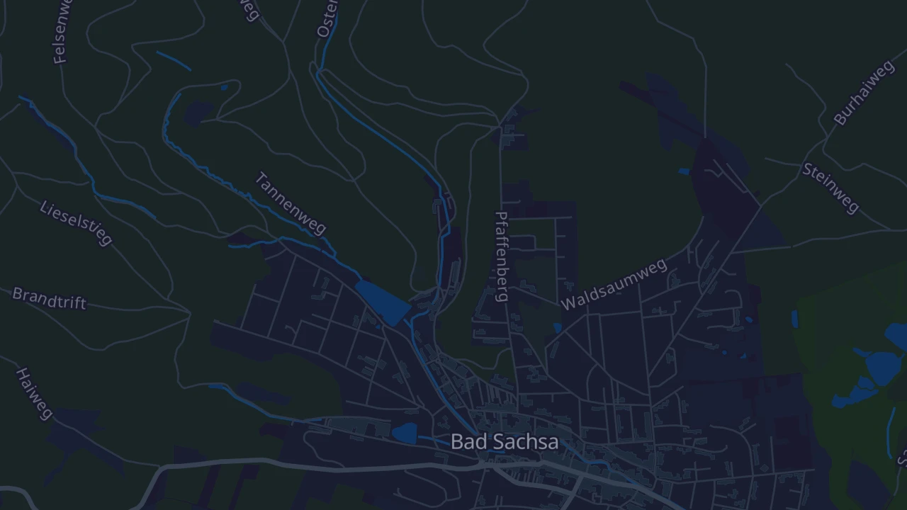 Karte von Bad Sachsa