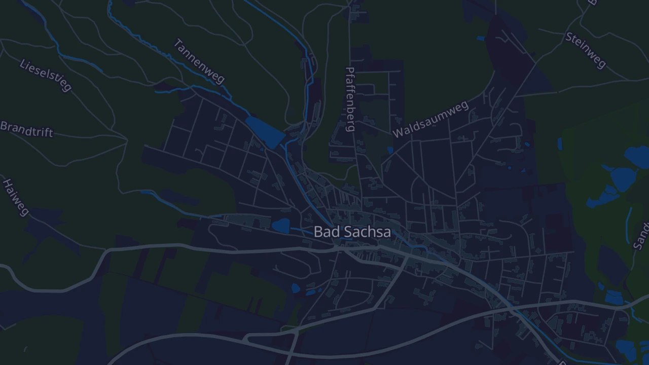 Karte von Bad Sachsa