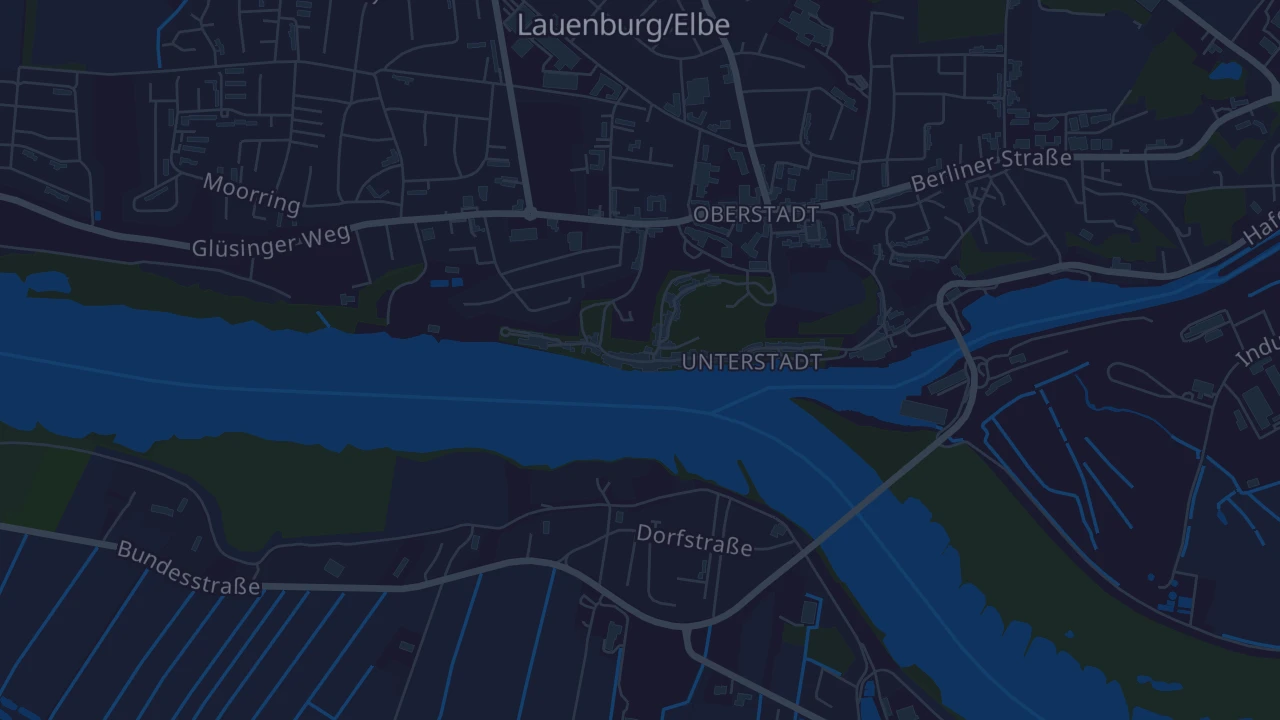 Karte von Lauenburg/Elbe