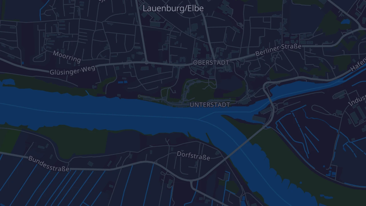 Karte von Lauenburg/Elbe