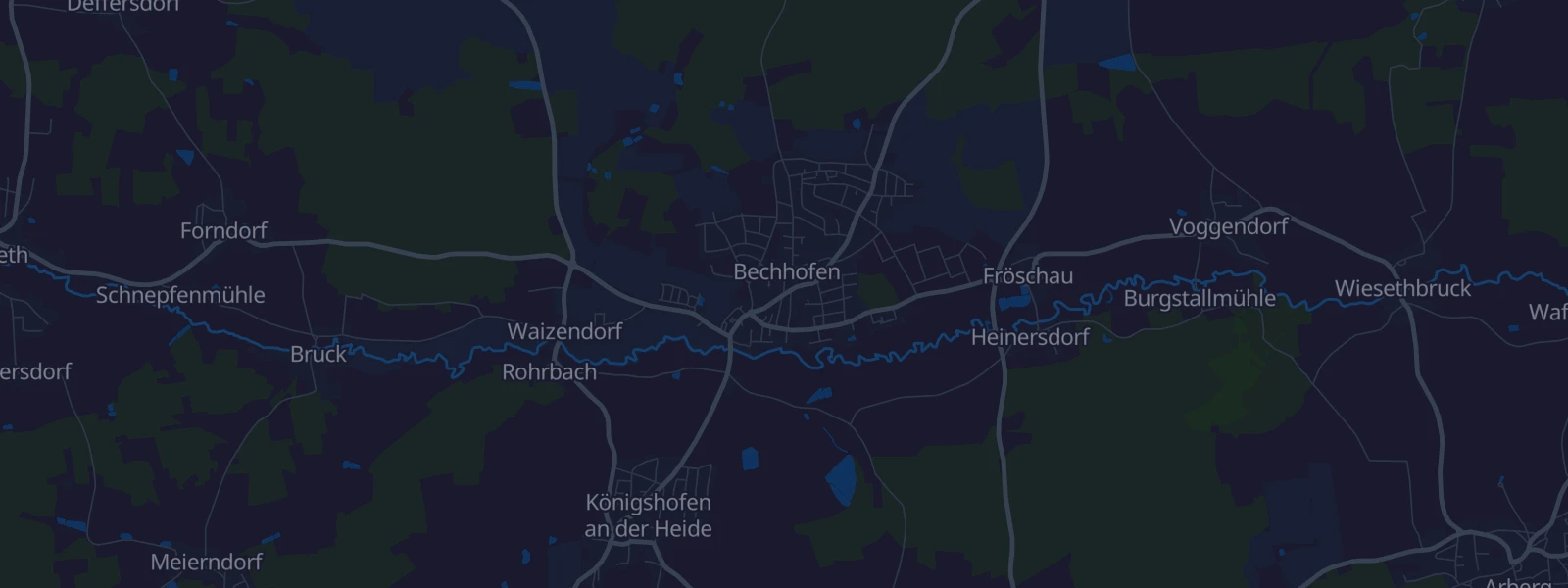 Karte von Bechhofen