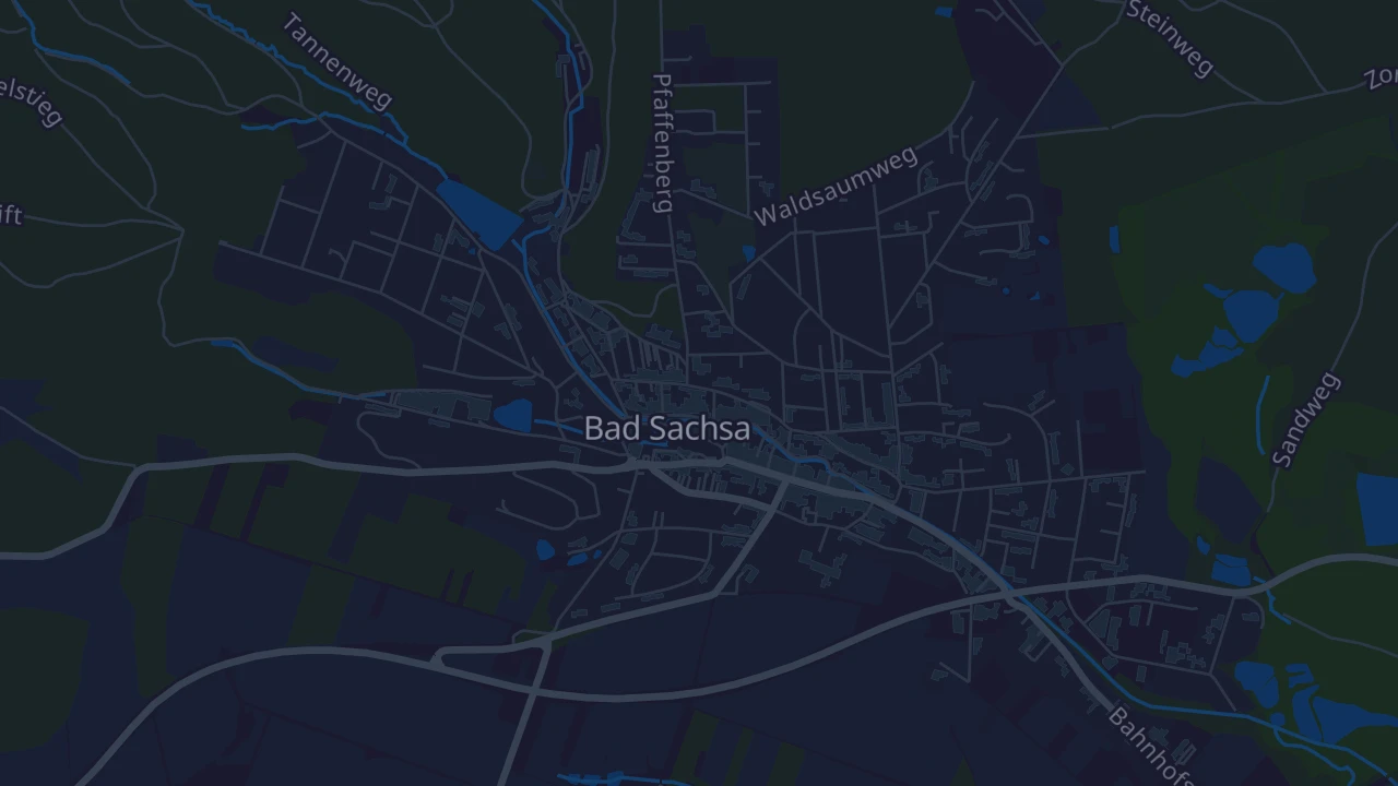 Karte von Bad Sachsa