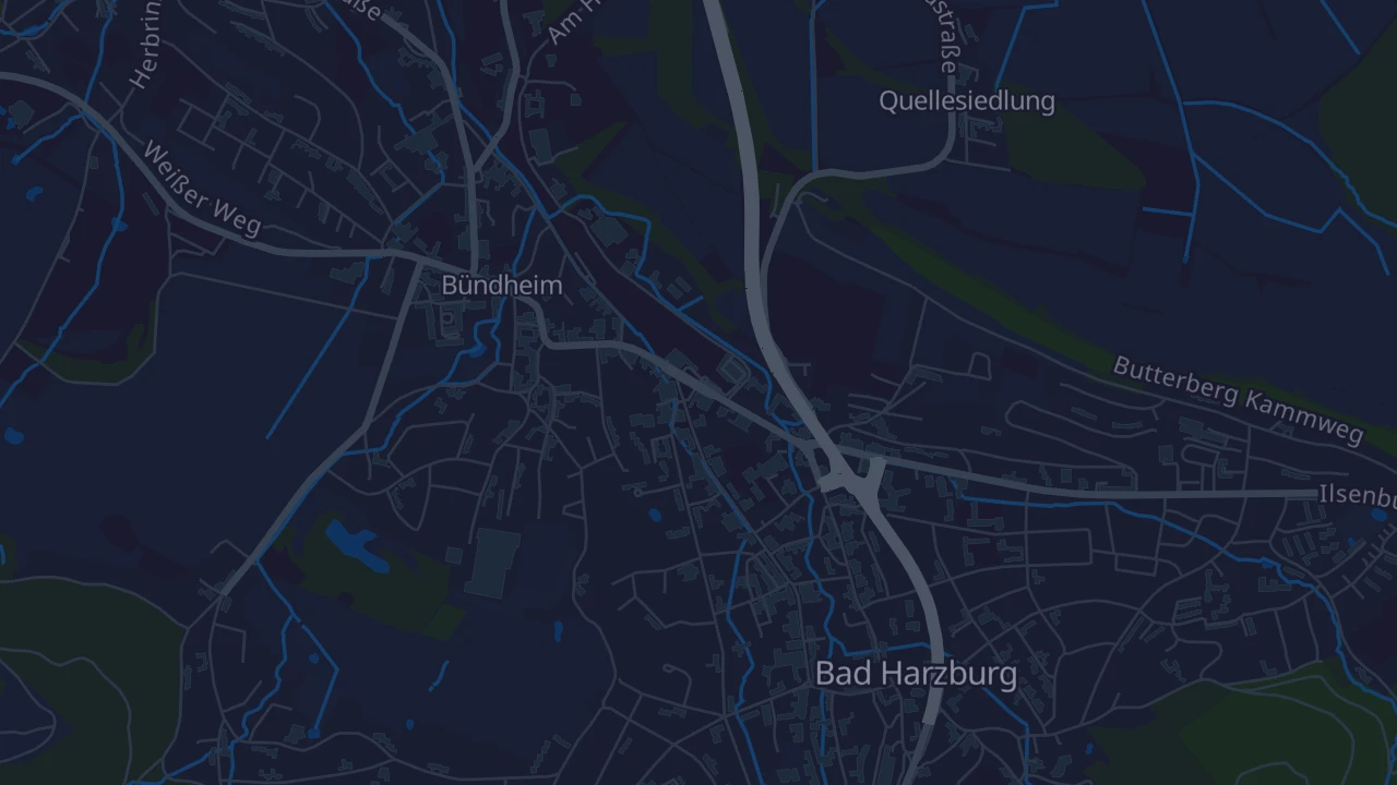 Karte von Bad Harzburg