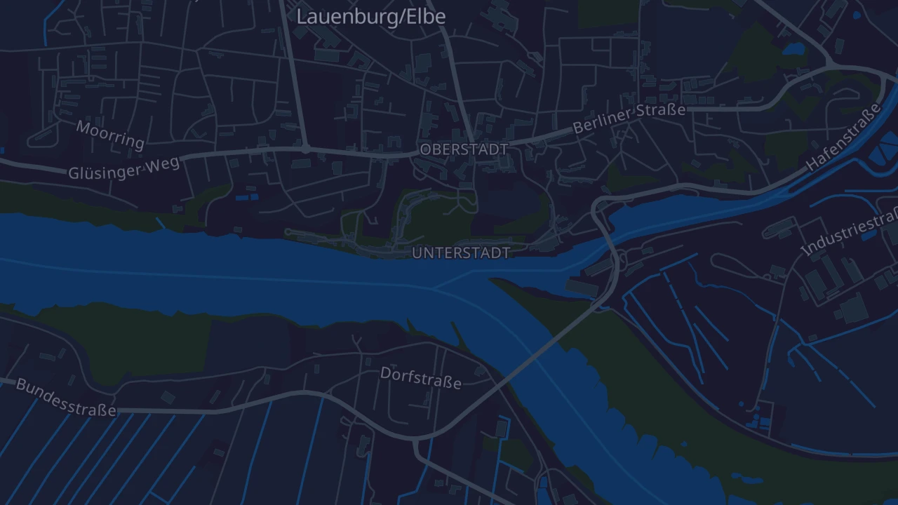 Karte von Lauenburg/Elbe