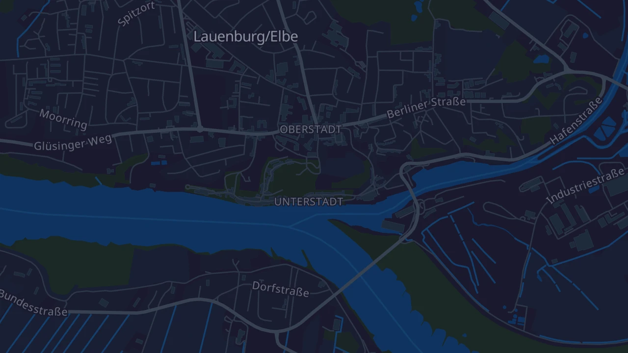 Karte von Lauenburg/Elbe