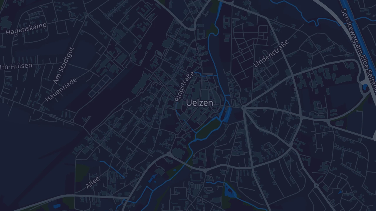 Karte von Uelzen