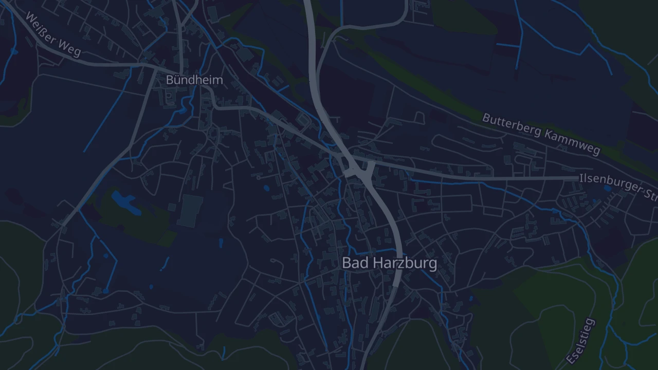 Karte von Bad Harzburg
