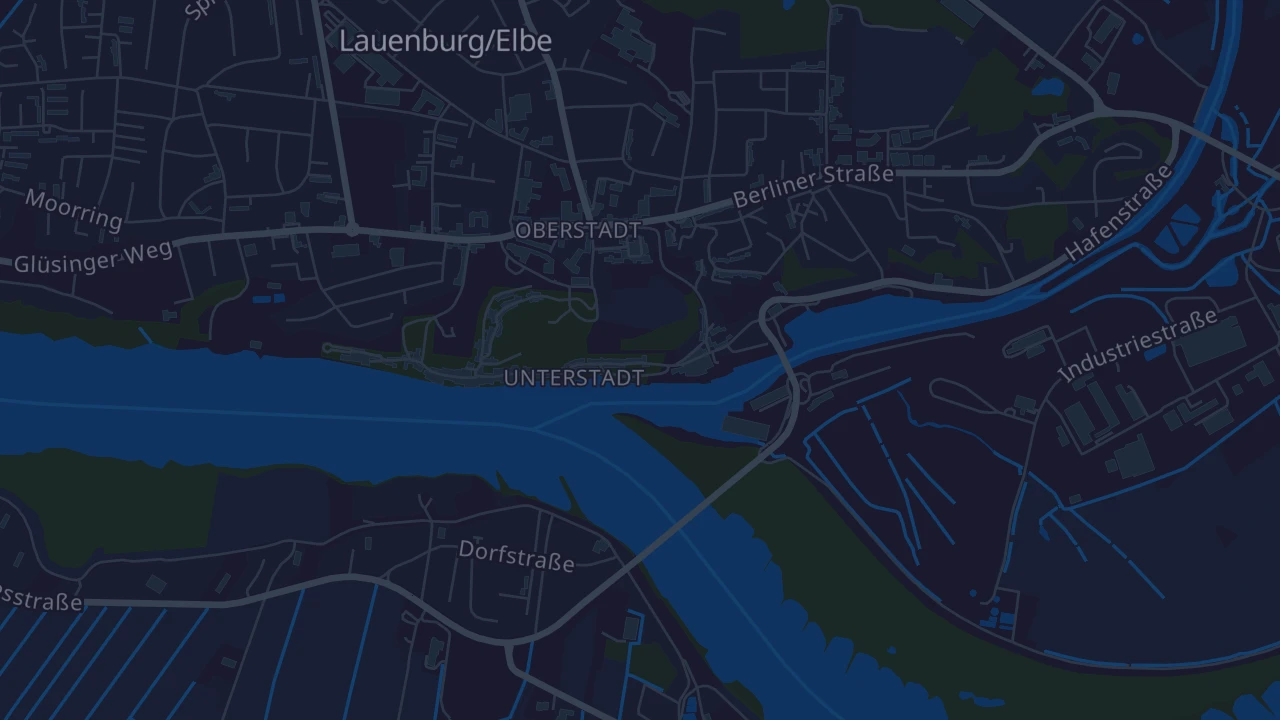 Karte von Lauenburg/Elbe