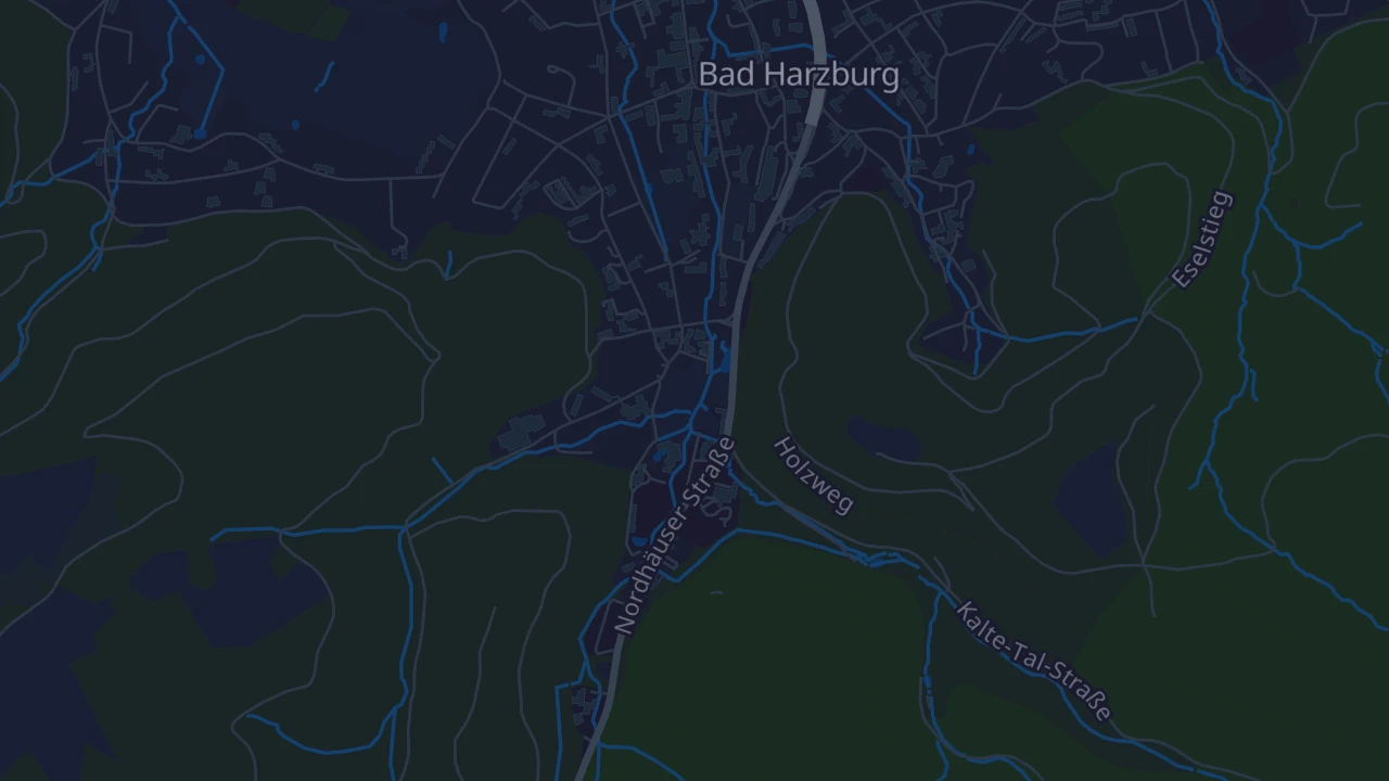 Karte von Bad Harzburg (Innenstadt)