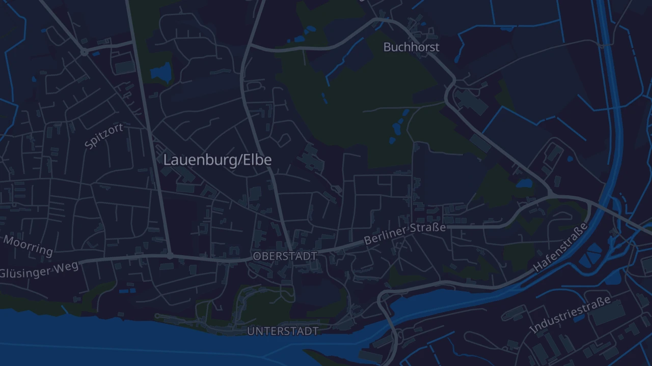 Karte von Lauenburg/Elbe