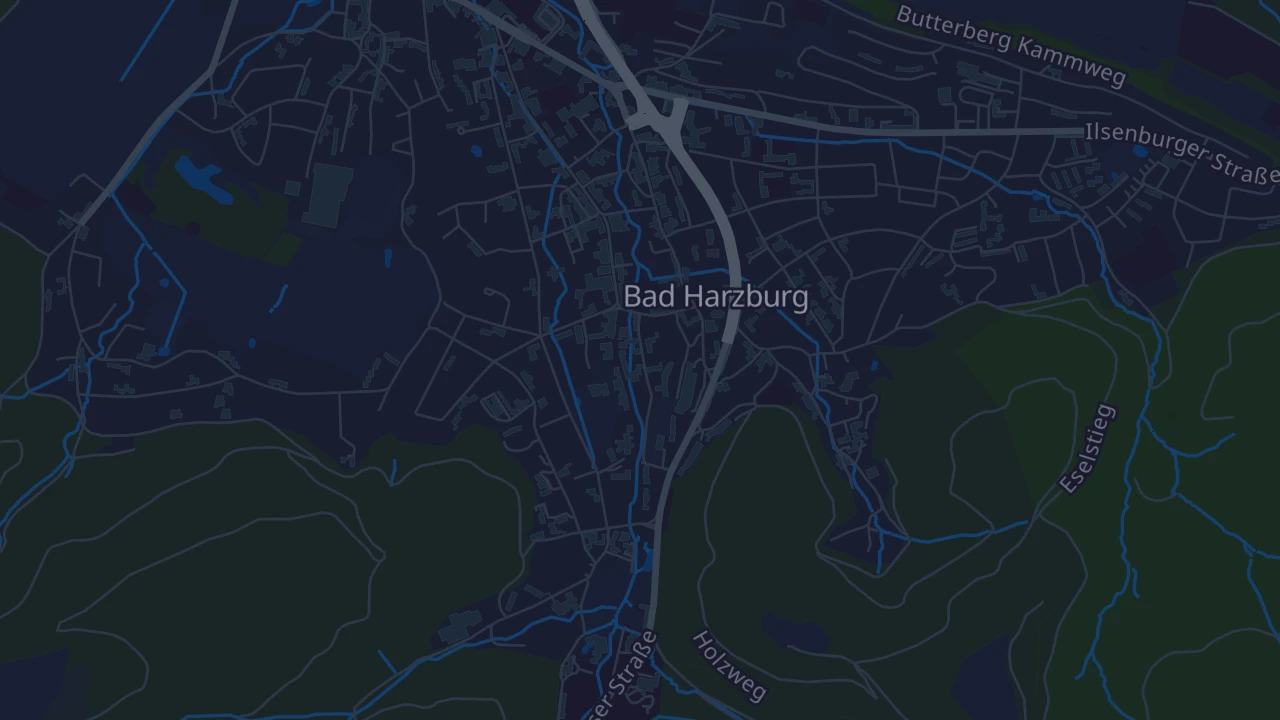 Karte von Bad Harzburg