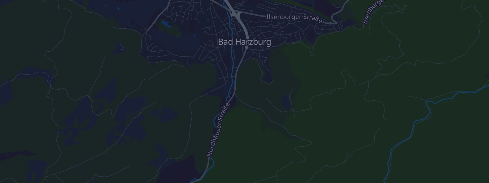 Karte von Bad Harzburg (Innenstadt)