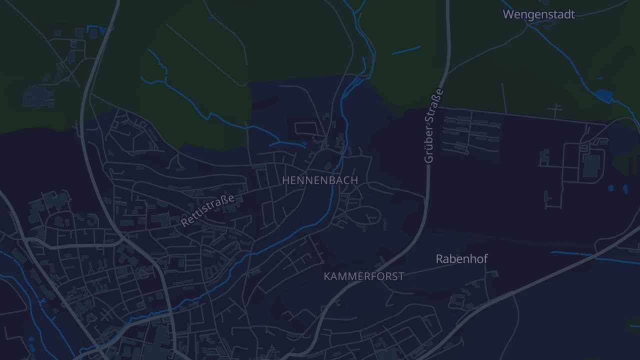 Karte von Ansbach