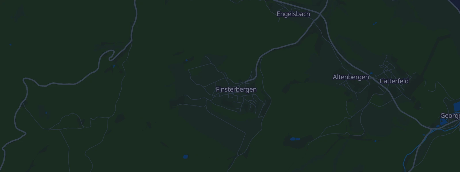 Karte von Finsterbergen
