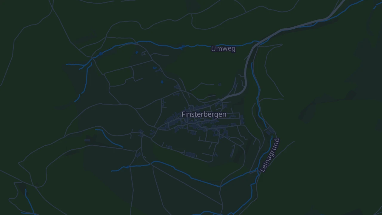 Karte von Finsterbergen
