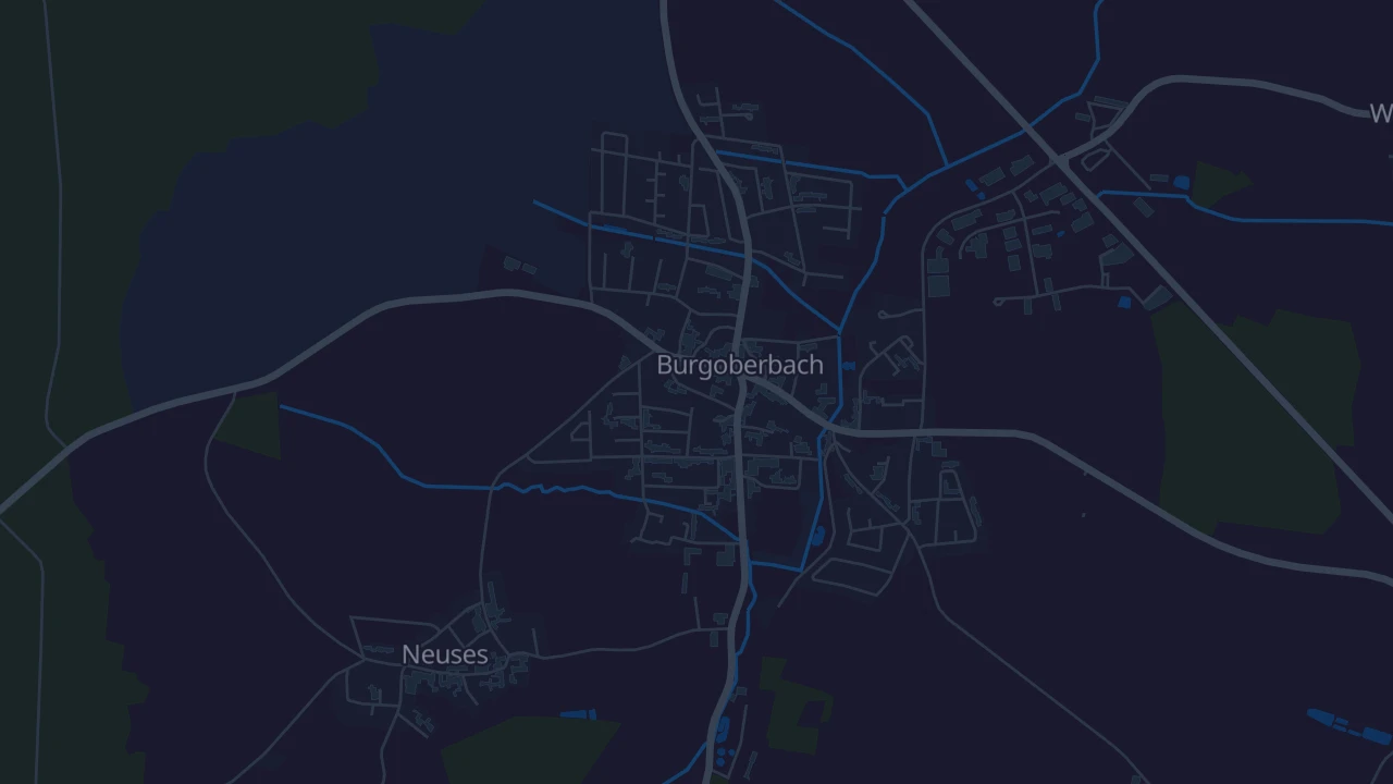 Karte von Burgoberbach