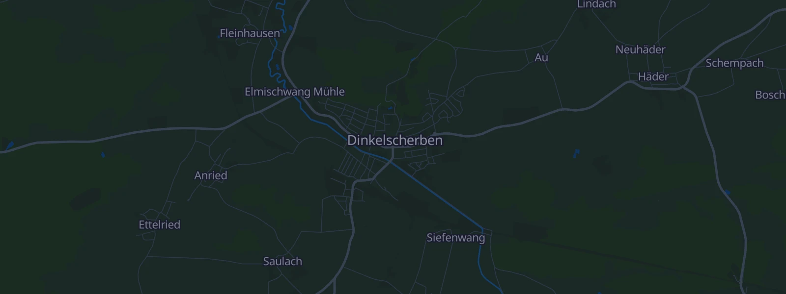 Karte von Dinkelscherben