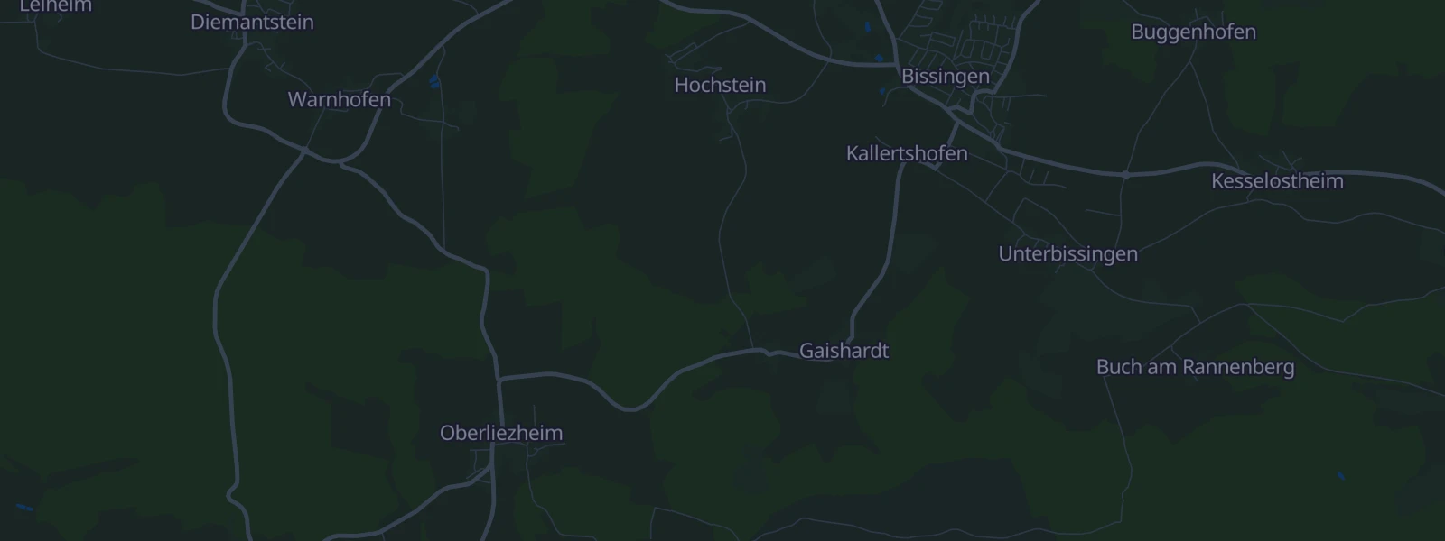 Karte von Bissingen