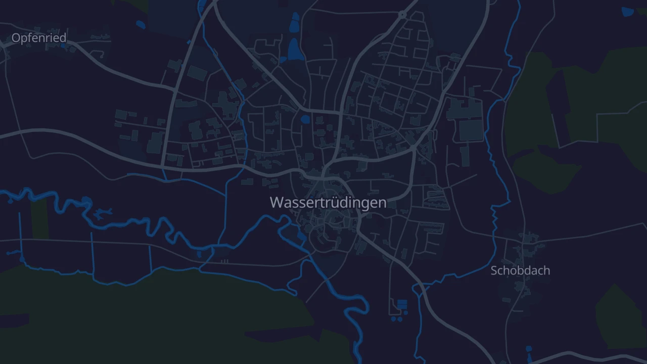 Karte von Wassertrüdingen