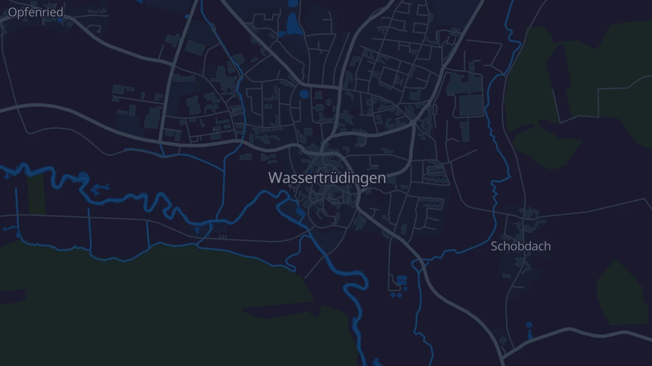 Karte von Wassertrüdingen