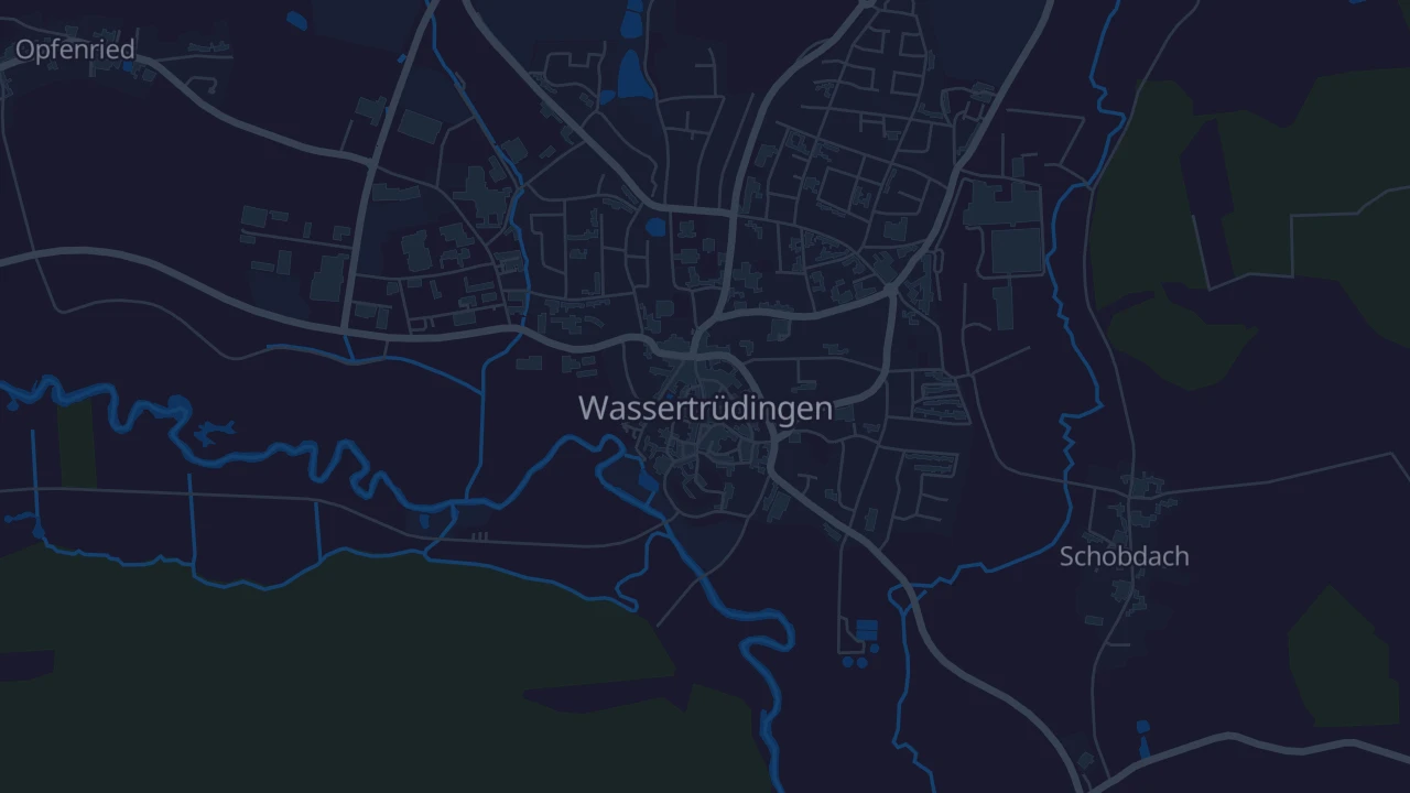 Karte von Wassertrüdingen