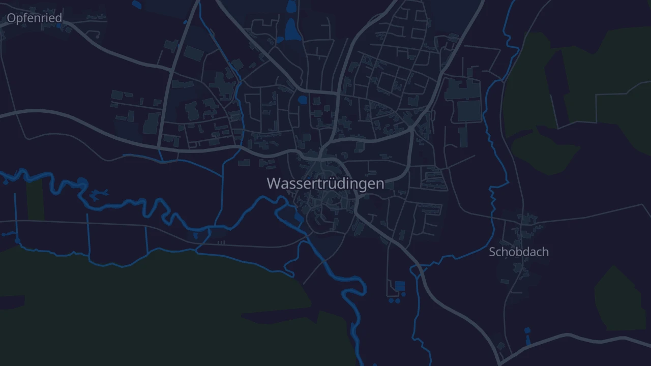 Karte von Wassertrüdingen