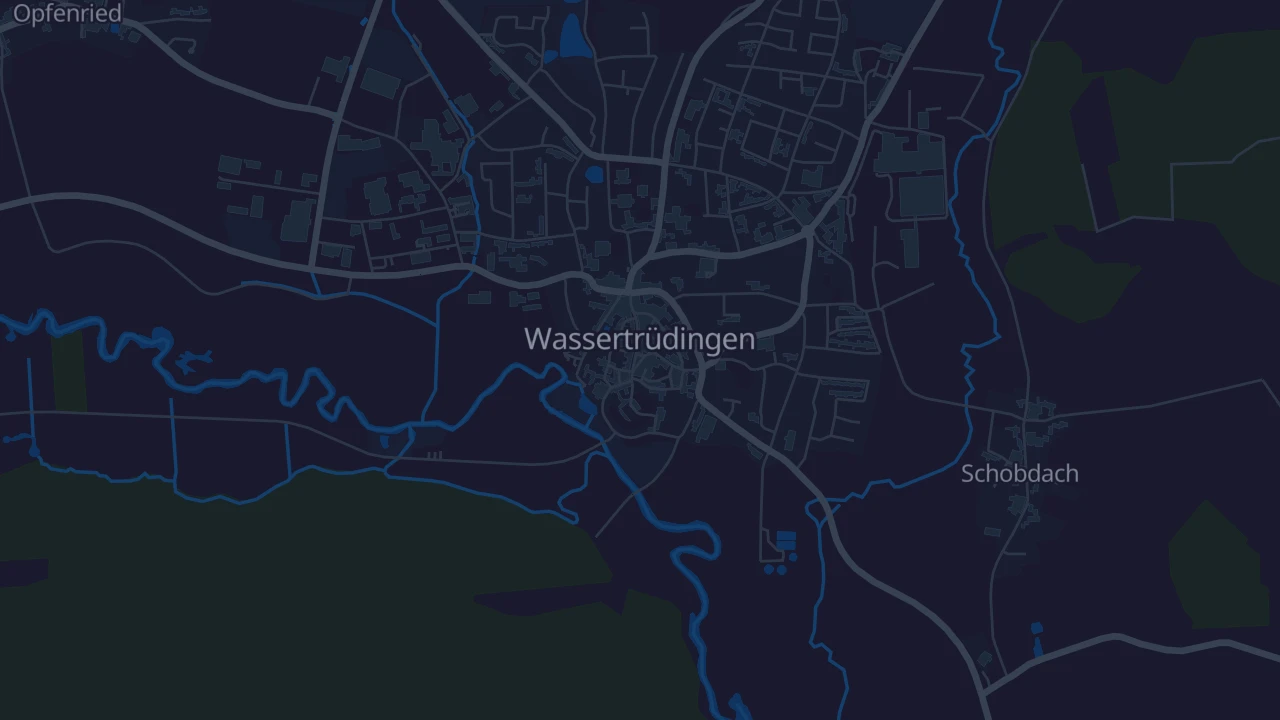Karte von Wassertrüdingen