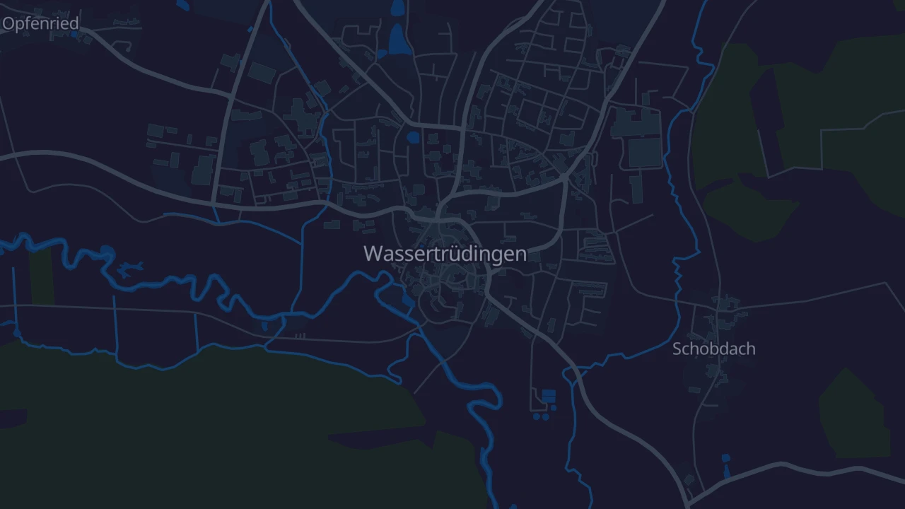 Karte von Wassertrüdingen