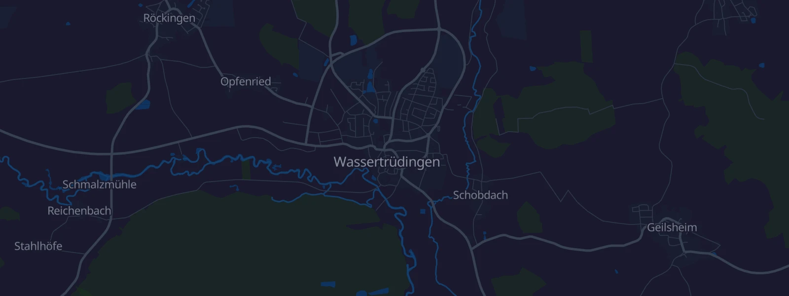 Karte von Wassertrüdingen