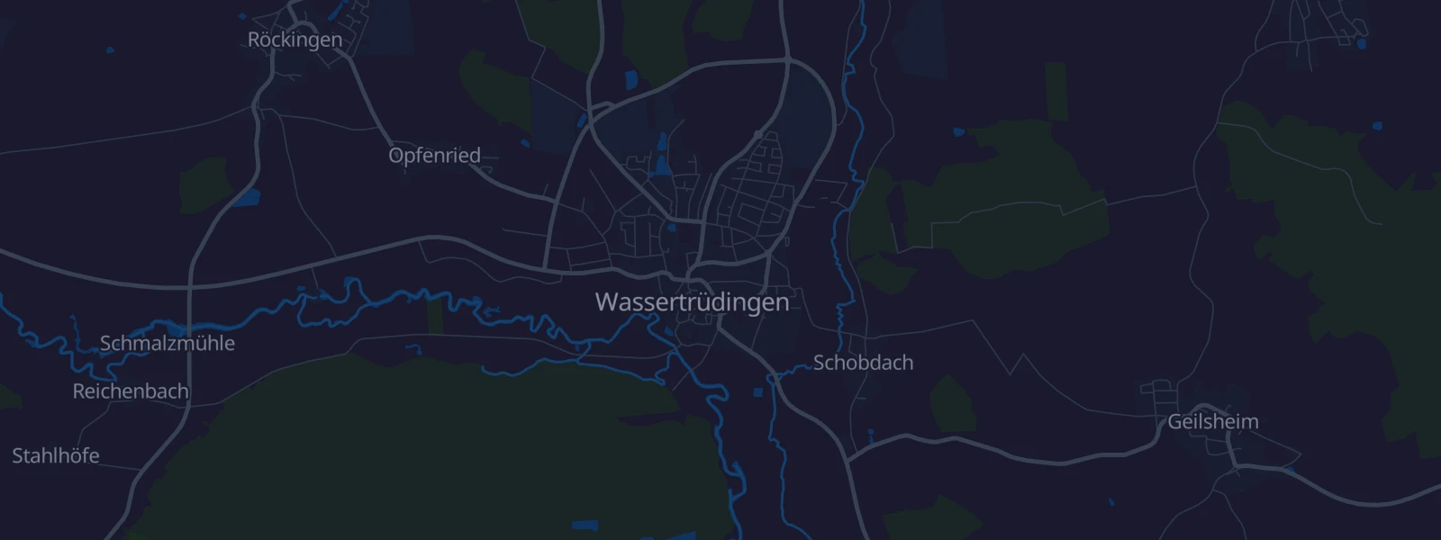 Karte von Wassertrüdingen