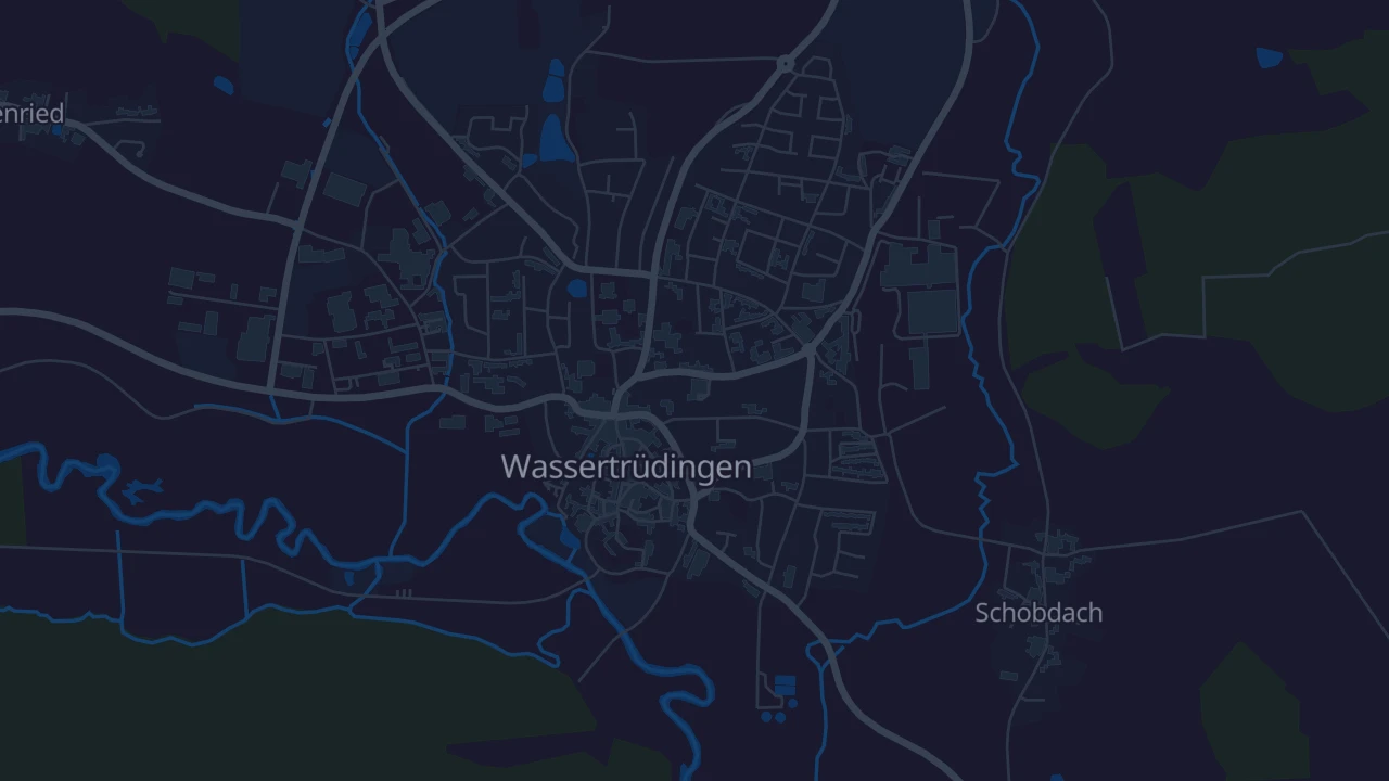 Karte von Wassertrüdingen