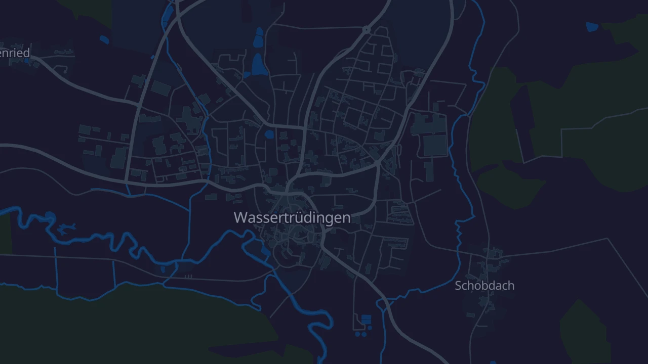 Karte von Wassertrüdingen