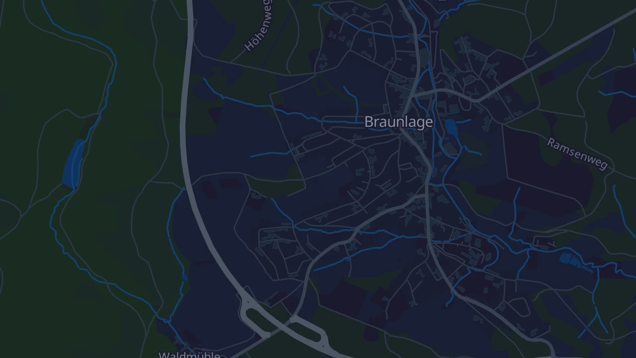 Karte von Braunlage