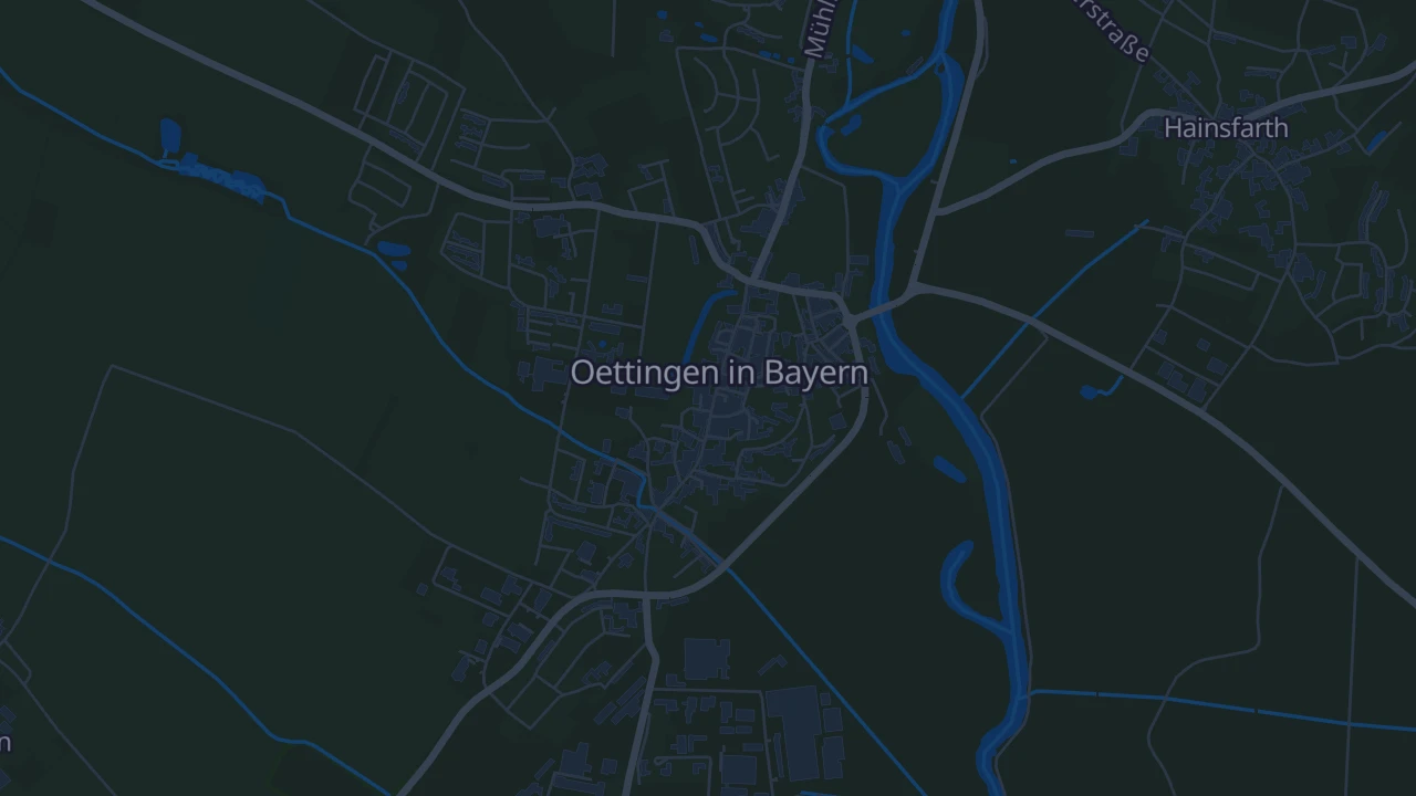 Karte von Oettingen