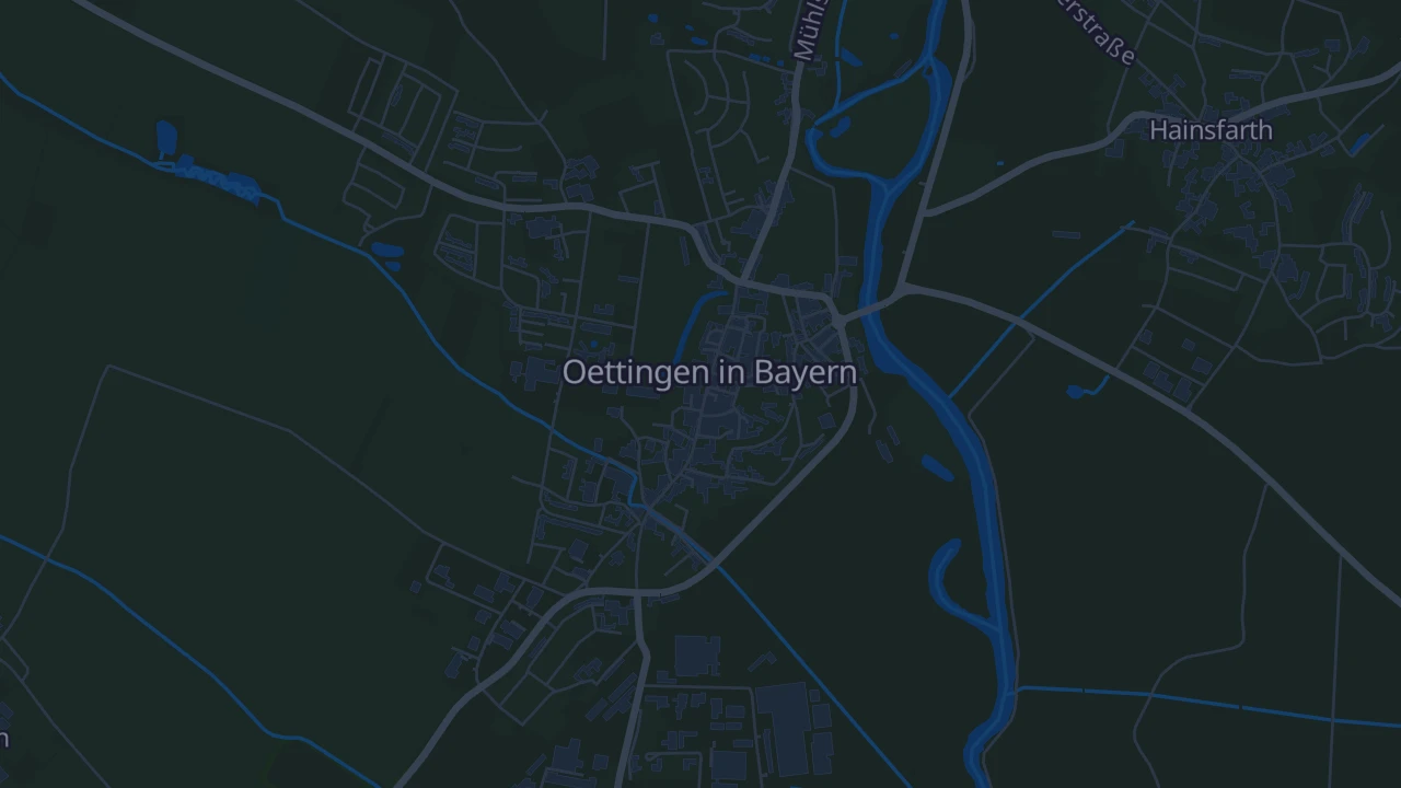 Karte von Oettingen